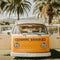 Kate Été Plage Minibus Rétro Arbres Toile de fond conçue par Emetselch - Kate Backdrop FR
