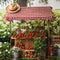 Kate Été Stand de Fraises Fleurs Toile de fond conçue par Emetselch - Kate Backdrop FR