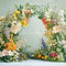 Kate Printemps Fleurs Arche Verdure Toile de fond conçue par Emetselch - Kate Backdrop FR
