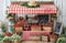 Kate Printemps Marché aux fraises Stand Toile de fond conçue par Emetselch - Kate Backdrop FR