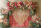 Kate Bohème Fleurs Rouge Macramé Toile de fond conçue par Emetselch - Kate Backdrop FR