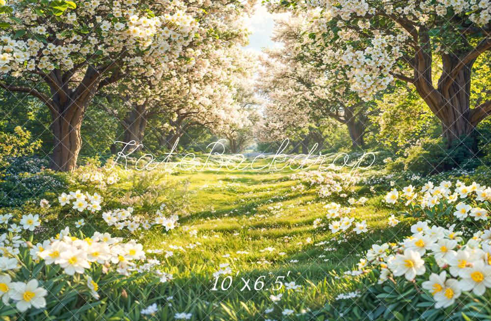 Kate Printemps Fleurs Forêt Prairie Toile de fond conçue par Emetselch - Kate Backdrop FR