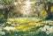 Kate Printemps Fleurs Forêt Prairie Toile de fond conçue par Emetselch - Kate Backdrop FR