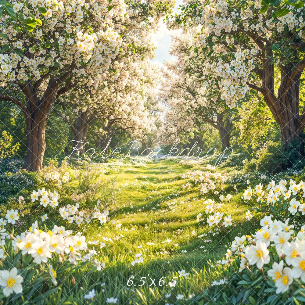 Kate Printemps Fleurs Forêt Prairie Toile de fond conçue par Emetselch - Kate Backdrop FR
