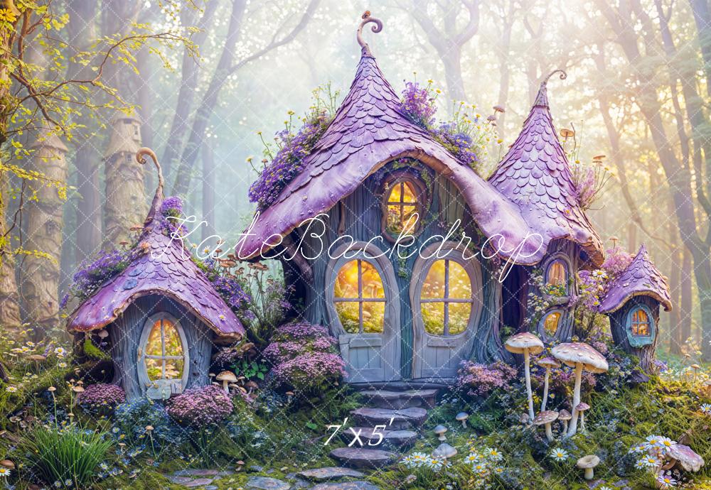 Kate Fée Forêt Fantastique Cottage Toile de fond conçue par Emetselch - Kate Backdrop FR