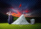 Kate Golf Coucher de soleil Sports Toile de fond conçue par Laura Bybee - Kate Backdrop FR