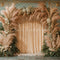 Kate Bohème Rétro Herbe de la pampa Rideaux Toile de fond conçue par Kate Image - Kate Backdrop FR