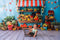 Kate Été Stand de Fruits Pastèque Toile de fond conçue par Kate Image - Kate Backdrop FR