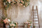 Kate Bohème Fleur Macramé Échelle Toile de fond conçue par Patty Roberts - Kate Backdrop FR