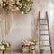 Kate Bohème Fleur Macramé Échelle Toile de fond conçue par Patty Roberts - Kate Backdrop FR