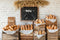 Kate Boulangerie Pain Rustique Stand Toile de fond conçue par Patty Roberts - Kate Backdrop FR