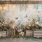 Kate Fleurs sauvages Papillons Lumières Toile de fond conçu par Ashley Paul - Kate Backdrop FR