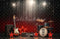 Kate Rock Roll Musique Scène Guitare Toile de fond conçu par Ashley Paul - Kate Backdrop FR