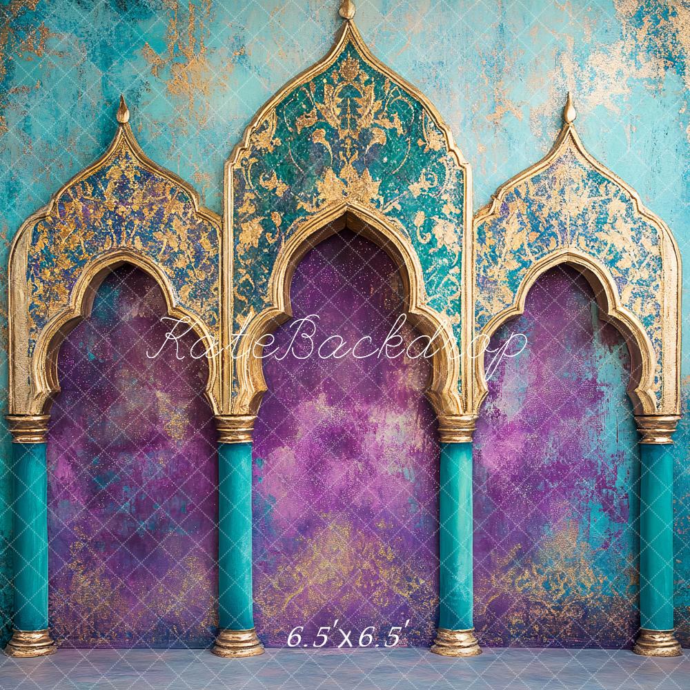 Kate Arabe Rêveur Élégant Arche Vintage Toile de fond conçu par Ashley Paul - Kate Backdrop FR