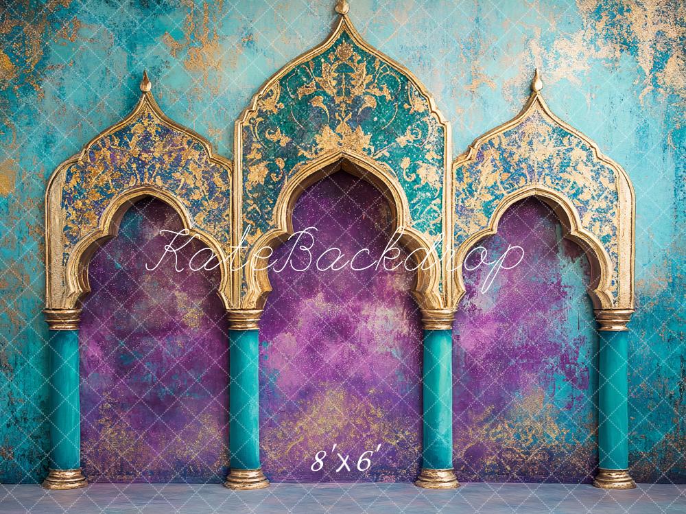 Kate Arabe Rêveur Élégant Arche Vintage Toile de fond conçu par Ashley Paul - Kate Backdrop FR