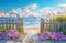 Kate Été Plage Fleurs Clôture Toile de fond conçue par Emetselch - Kate Backdrop FR
