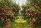 Kate Automne Verger Pommier Vert Toile de fond conçue par Emetselch - Kate Backdrop FR