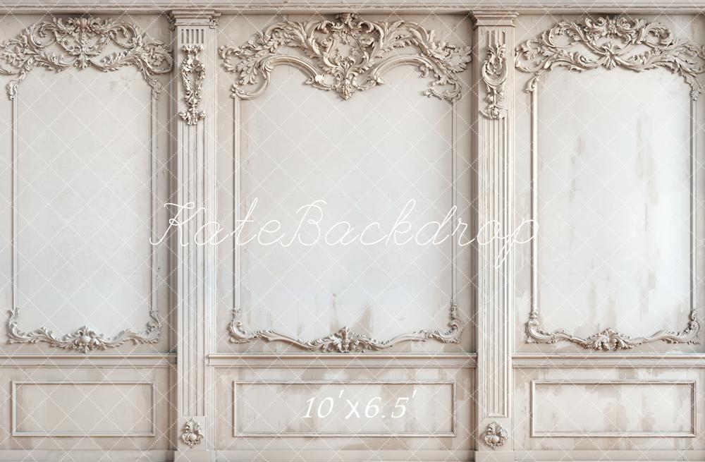 Kate Élégant Mur Vintage Sculpture Toile de fond conçue par Kate Image - Kate Backdrop FR