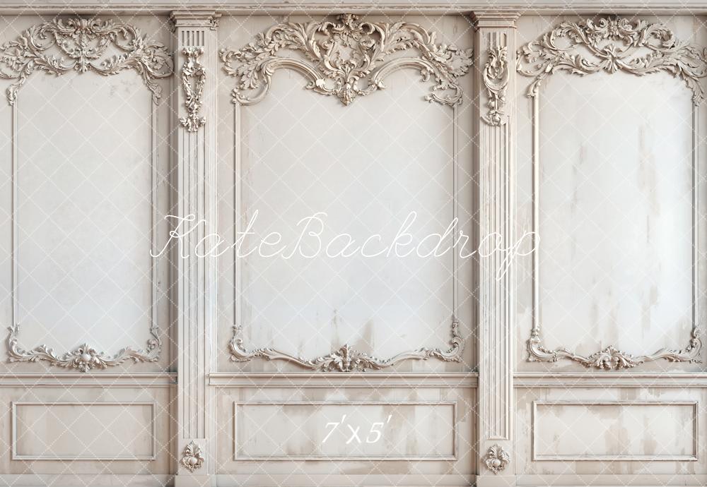 Kate Élégant Mur Vintage Sculpture Toile de fond conçue par Kate Image - Kate Backdrop FR