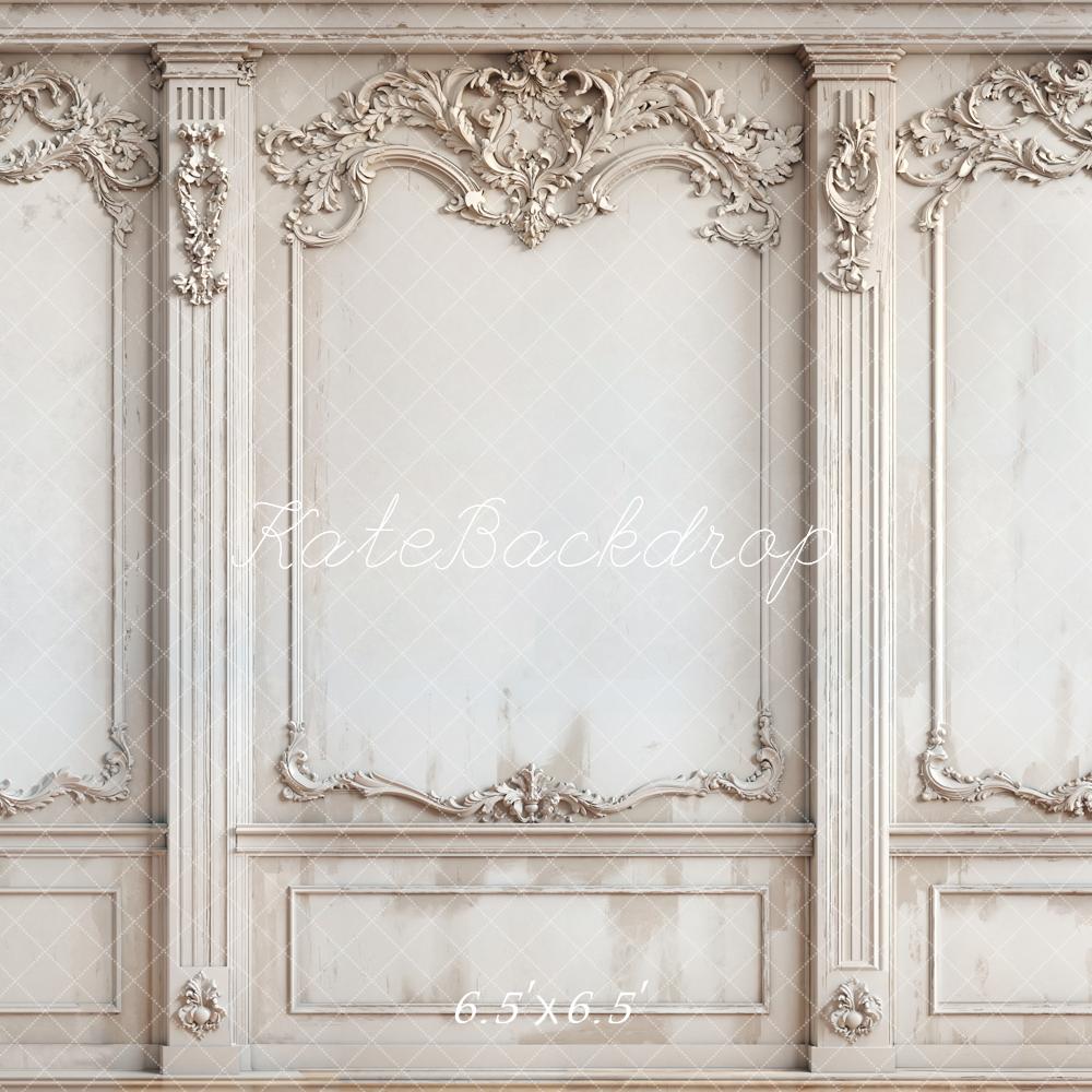 Kate Élégant Mur Vintage Sculpture Toile de fond conçue par Kate Image - Kate Backdrop FR