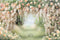 Kate Printemps Jardin Fleurs Romantique Toile de fond conçue par Mini MakeBelieve - Kate Backdrop FR