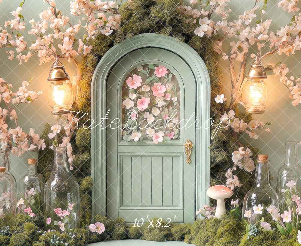 Kate Jardin Porte Fleurs Lumière Toile de fond conçue par Mini MakeBelieve - Kate Backdrop FR