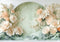 Kate Printemps Arche Fleurs Mur Rétro Toile de fond conçue par Mini MakeBelieve - Kate Backdrop FR