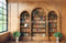 Kate Bibliothèque en Bois Fenêtre École Toile de fond conçue par Emetselch - Kate Backdrop FR