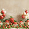 Kate Fraise Ballon Clôture Jardin Anniversaire Toile de fond conçue par Emetselch - Kate Backdrop FR