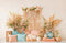 Kate Bohème Fleur Macramé Coussins Vase Toile de fond conçue par Emetselch - Kate Backdrop FR