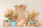 Kate Bohème Fleur Macramé Coussins Vase Toile de fond conçue par Emetselch - Kate Backdrop FR