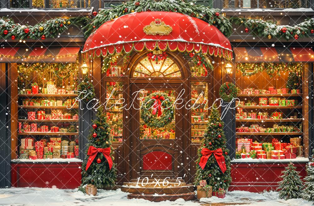 Kate Noël Vitrine Cadeaux Magasin Toile de fond conçue par Chain Photographie - Kate Backdrop FR