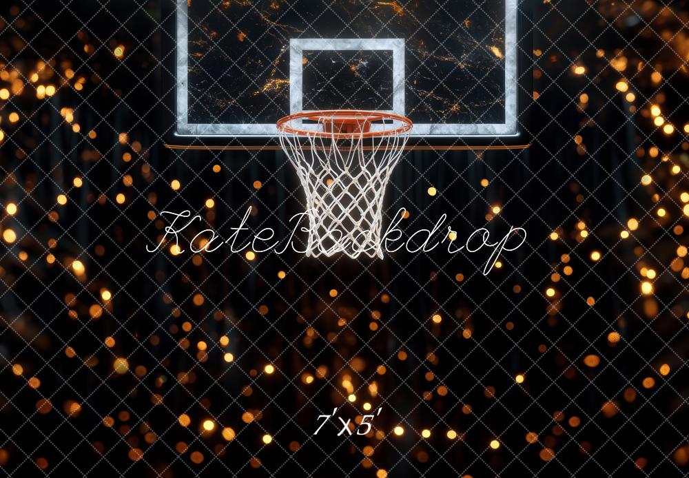 Kate Sports Panier de Basket Bokeh Toile de fond conçue par Mini MakeBelieve