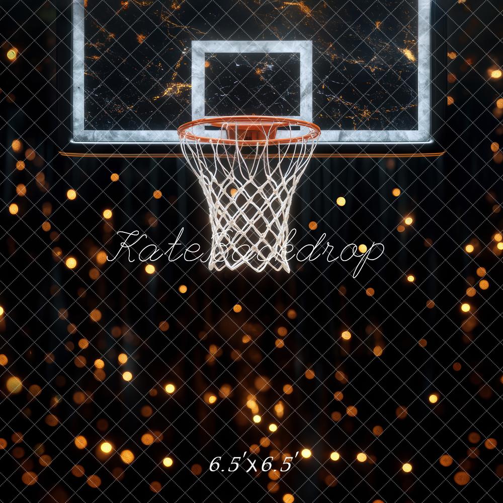 Kate Sports Panier de Basket Bokeh Toile de fond conçue par Mini MakeBelieve