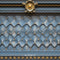 Kate Fête des Pères Bleu Mur Vintage Toile de fond conçue par Mini MakeBelieve