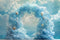 Kate Sirène Vagues Arche Océan Bleu Toile de fond conçue par Mini MakeBelieve - Kate Backdrop FR