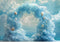 Kate Sirène Vagues Arche Océan Bleu Toile de fond conçue par Mini MakeBelieve - Kate Backdrop FR