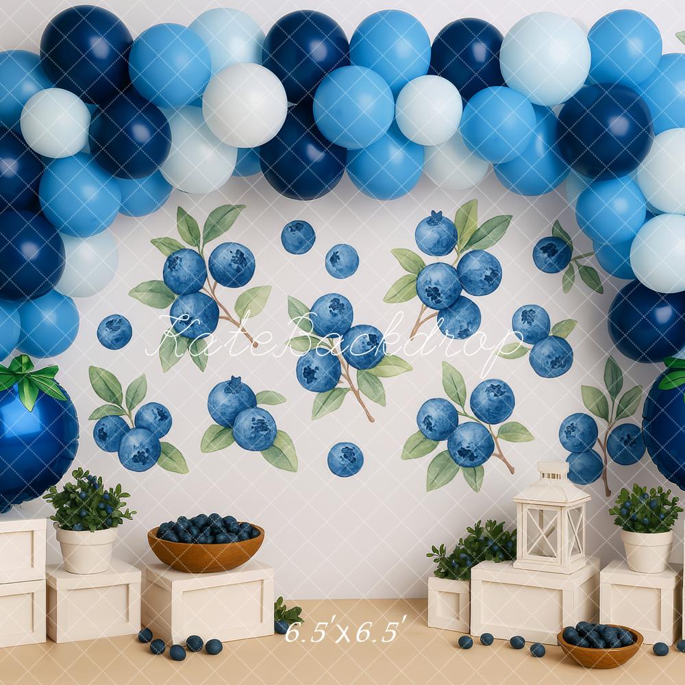 Kate Myrtille Ballons Arche Anniversaire Toile de fond conçue par Patty Roberts - Kate Backdrop FR