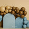 Kate Ballon Bleu Marron Anniversaire Toile de fond conçue par Patty Roberts - Kate Backdrop FR