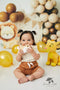 Kate Anniversaire Safari Lion Ballons Toile de fond conçue par Patty Roberts - Kate Backdrop FR
