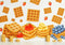 Kate Anniversaire Gaufre Baies Petit-déjeuner Toile de fond conçue par Patty Roberts - Kate Backdrop FR