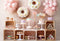 Kate Anniversaire Dessert Gâteau Ballon Toile de fond conçue par Mandy Ringe - Kate Backdrop FR