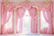 Kate Princesse Rétro Rose Élégant Rideaux Toile de fond conçue par Chain Photographie