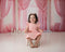 Kate Princesse Rétro Rose Élégant Rideaux Toile de fond conçue par Chain Photographie
