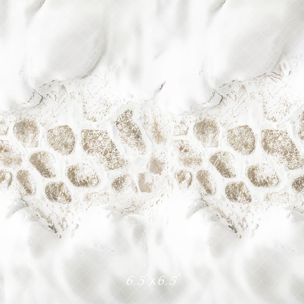 Kate Hiver Neige Pavé Sol Toile de fond conçue par Kate Image - Kate Backdrop FR