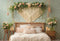 Kate Bohème Fleurs Tête de lit Chambre Toile de fond conçue par Emetselch - Kate Backdrop FR