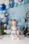 Kate Anniversaire Nautique Ballons Voilier Toile de fond conçue par Emetselch - Kate Backdrop FR