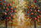 Kate Automne Pomme Verger Bokeh Doré Toile de fond conçue par Mini MakeBelieve - Kate Backdrop FR