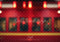 Kate Pompier Rouge Bokeh Flou Toile de fond conçue par Mini MakeBelieve - Kate Backdrop FR