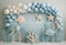 Kate Anniversaire Océan Poisson Tortue Toile de fond conçu par Ashley Paul - Kate Backdrop FR